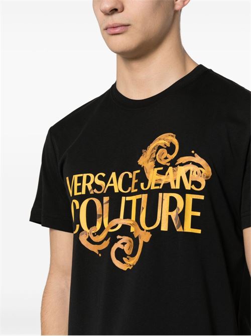 T-shirt uomo manica corta Versace jeans Couture | 76GAHG00CJ00GG89